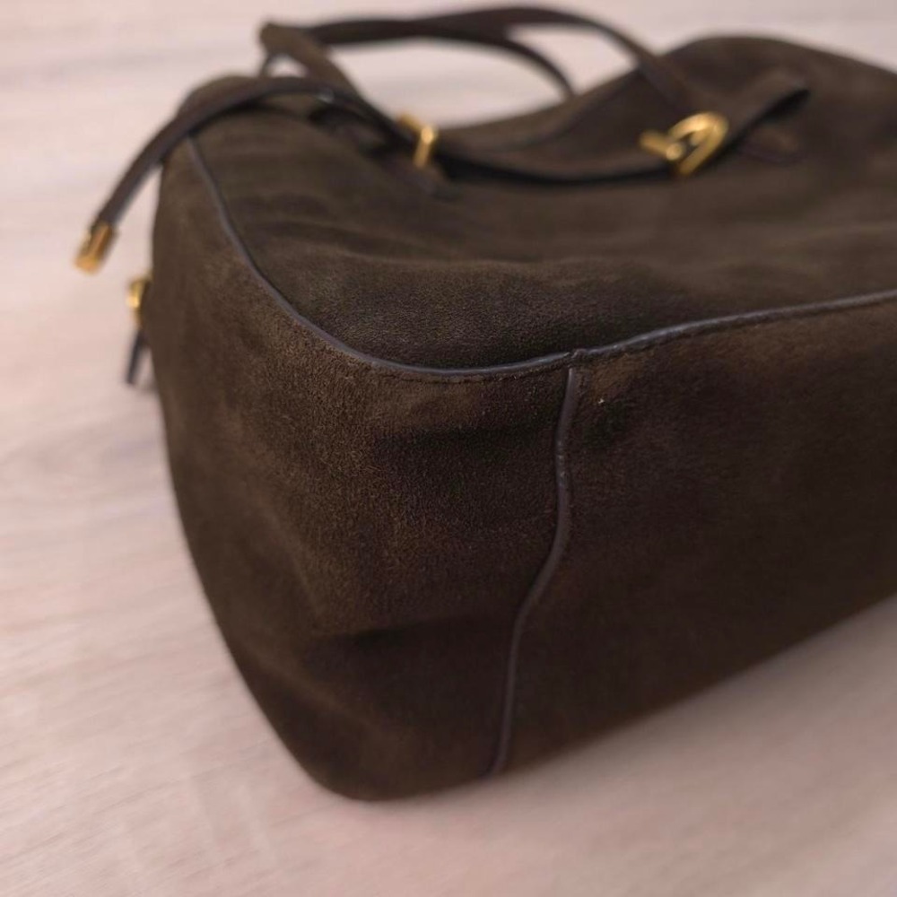 Madewell The Belted Satchel Bag - expedition green/ NW380 - Picture 3 of 8